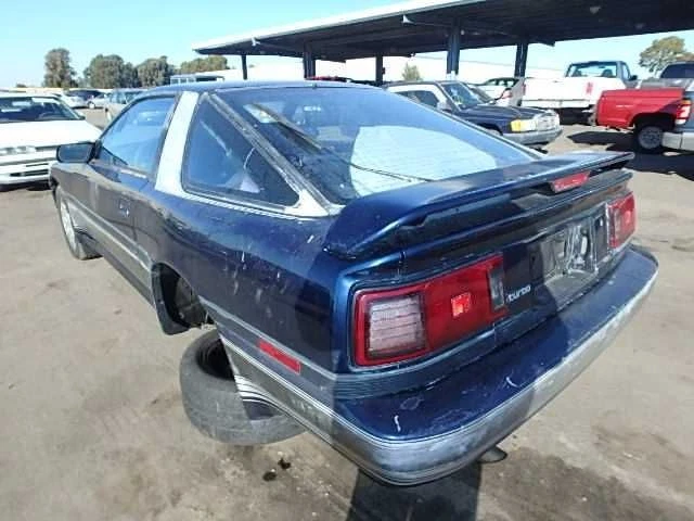86-93 TOYOTA SUPRA PASSENGER RIGHT FENDER MA70 7MGE BLUE - Изображение 3 из 4