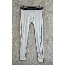 Nike Pro Dri-Fit Tight Fit Base Layer Men's XL White Compression Leggings