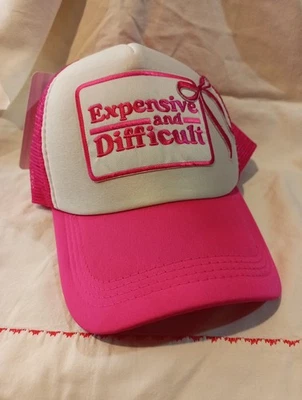 Trucker Cap Snapback New with Tag Mesh Back. Padded Bill and Adjustable Hat - Image 1 of 4