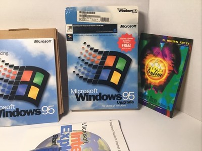 Microsoft Windows 95 Upgrade Kit Internet Explorer Starter Kit.