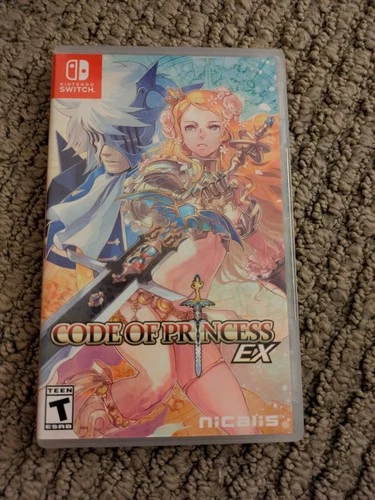 Code of Princess Ex - Nintendo Switch With Disc And Booklet!