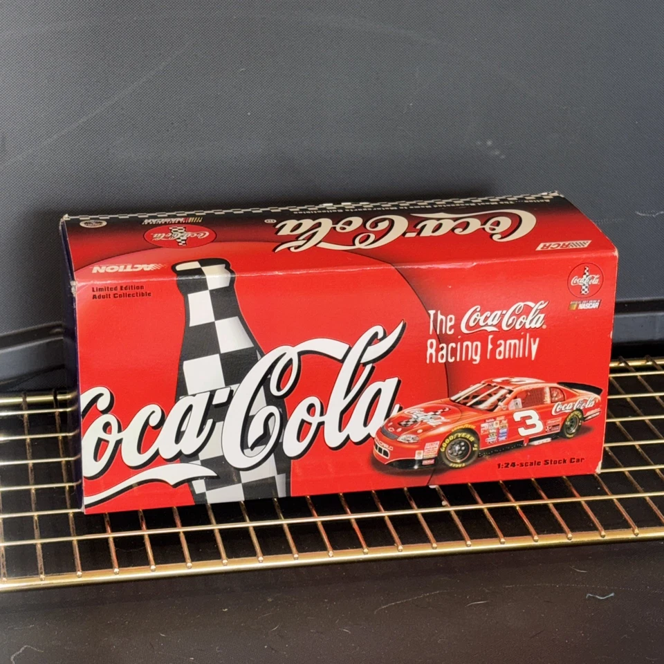Dale Earnhart Coca Cola Race Car 1998 Monte Carlo 1/24 Scale DiecastMetal Nascar - Image 2 of 4
