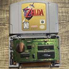 Zelda Ocarina of Time V1.0 N64 NUS-CZLE-0 Serviced & Tested Rare OOT Nintendo 64