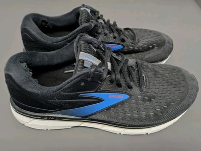 Brooks Mens Dyad 11 Size 4E Extra Wide Black/Blue Athletic
