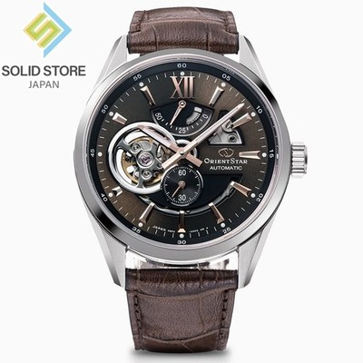 ORIENT STAR Contemporary RK-AV0008Y Automatic Watch Leather Strap Brown 41mm