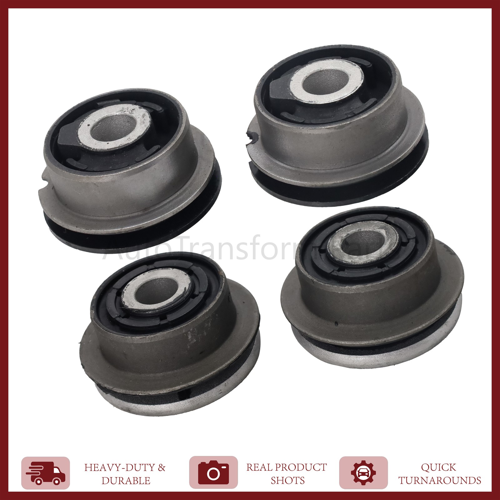 Maserati Quattroporte 2009-2013 Front Upper Control arm bushings Set P/N 980139889