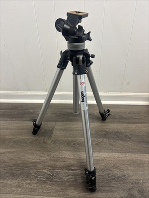 Bogen Manfrotto 3001 Tripod  With 3025 Head - Made In Italy
