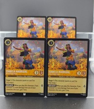 Disney Lorcana Isabela Madrigal - Such a Lovely Voice 16/204 Wilds Unkno 4 Cards