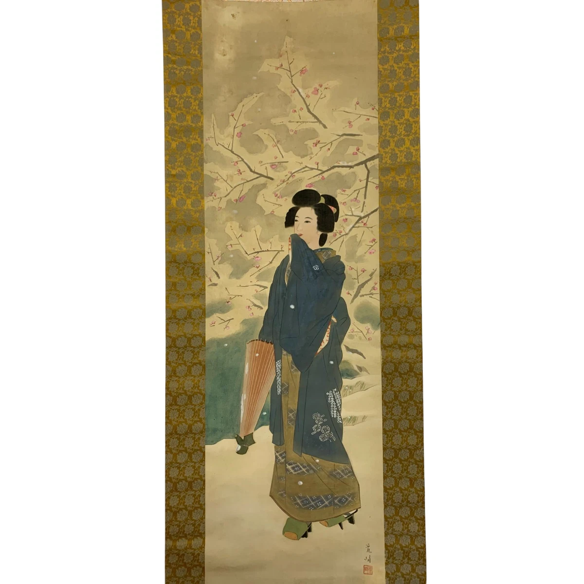 古董日本画作、画卷| eBay