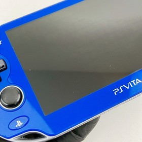 PS Vita PCH-1000 Sapphire Blue Console Only A Rank Sony PlayStation 1Day Ship909