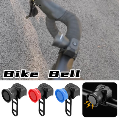 Mini Waterproof Electronic Bike Bell Adjustable Mount Mountain