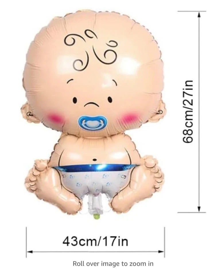 Juego de decoraciones baby shower niño Foto 2 de 4