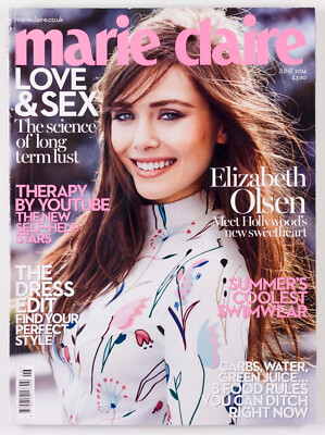 ELIZABETH OLSEN JOSH HARTNETT JANET JACKSON Marie Claire June 2014 BEYONCE BANKS