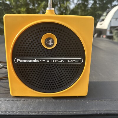 あ*わ様 National ナショナル 8TRACK PLAYER RQ-8 テ Panasonic National RQ-8 8 Track Tape Player Yellow Junk Not