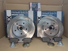 Rear Brake Discs + Pads For Mercedes Benz Citan 1.2, 1.5 CDI... 2006-2021