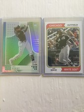 Luis Robert 2 Card RC Lot Green Status & Base Archives