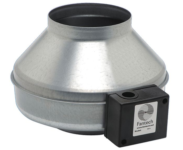 Fantech FG5XL Galvanized Steel Inline Centrifugal Fan eBay