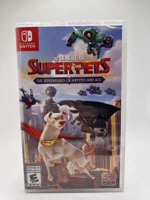 DC League of Super Pets: The Adventures of Krypto and Ace (Nintendo Switch) NEW
