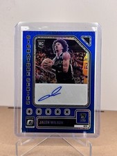 JALEN WILSON 2023-24 DONRUSS Optic Signatures Series Autograph Blue RC Card /25