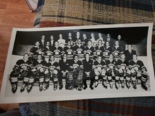 1961 TRAIL SMOKE EATERS TEAM CANADA WORLD CHAMPIONS TEAM PHOTO NHL HOCKEY 