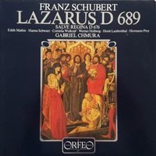 Franz Schubert - Lazarus D 689 - Salve Regina D 676 / VG+ / 2xLP, Album