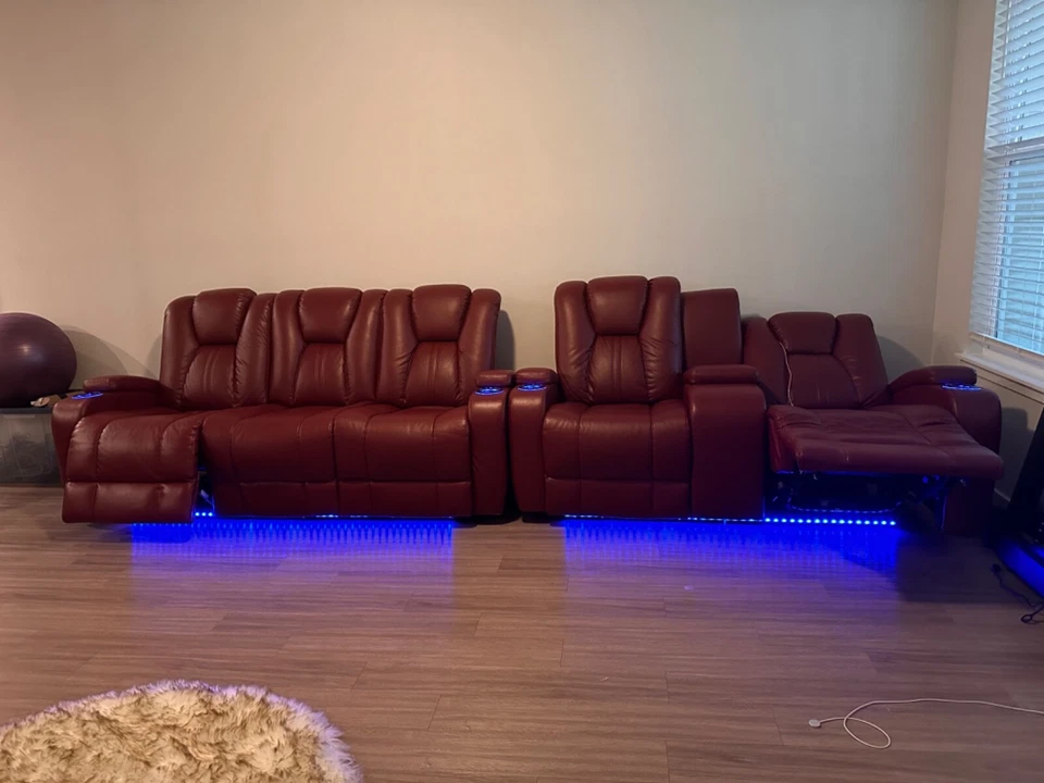 sofa salón y love seat Foto 3 de 4