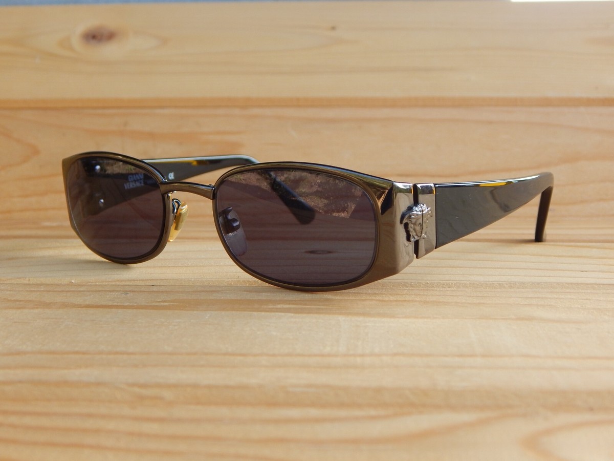 Gianni Versace gun Metal Men's Sunglasses MOD. X31 COL.89M Medusa