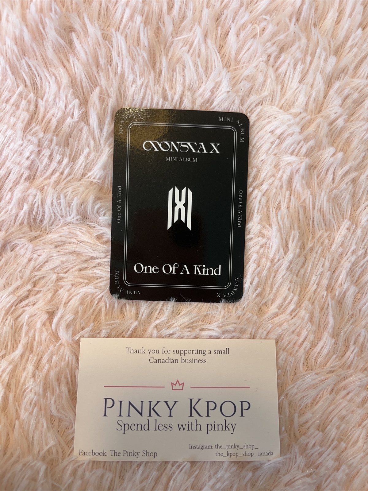 Monsta X Group Kihyun Jooheonie 'One Of A Kind' Official Photocard + FREEBIES