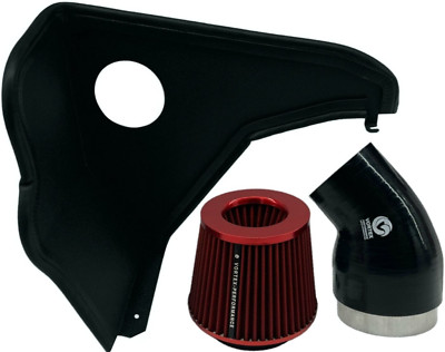 air intake for BMW E46 320 323 325 328 Full Kit, includes heat shield -  RED