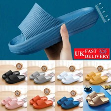 Unisex Sandals Ultra-Soft Slippers Extra Cloud Shoes Anti-Slip PILLOW SLIDES UK