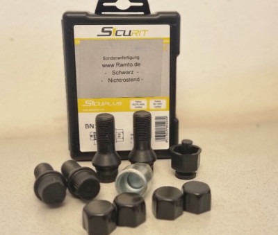 Felgenschlösser Felgenschloss M16 schwarz Maxi für Ducato für Delta Monotube HDX
