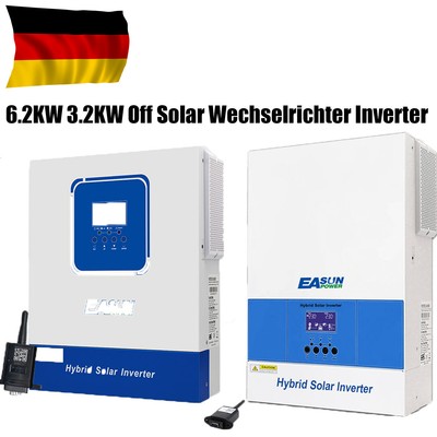EASUN SMG 6.2KW 3.2KW Hybrid Solar Wechselrichter Inverter MPPT WIFI Off-Grid