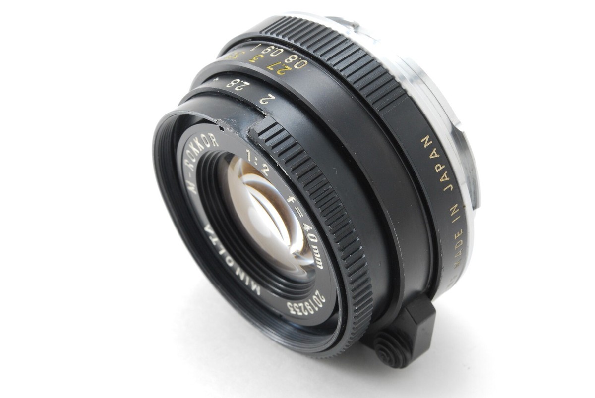MINT】Minolta M Rokkor 40mm f/2 Lens Leica M Mount For CLE