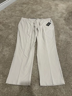 NWT Walter Hagen Men’s 11 Big & Tall Majors Golf Pants Size 38x36 Light Khaki