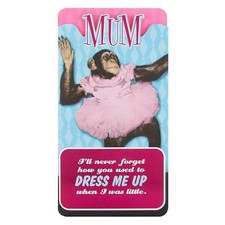 Mum Birthday Hallmark Humour Funny New Card 'Dress Me Up' Medium