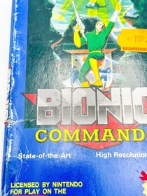 BIONIC COMMANDO - PAL B BOXATO ENGLISH NES-CM-EEC NINTENDO CAPCOM PIATTAFORMA