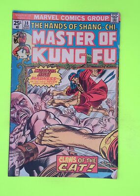 Master of Kung Fu #38 Vol. 1 1976 Marvel Comics 1st App Low Grade L53-118