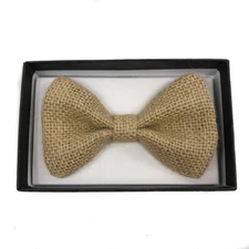 Tuxedo Ivory Vintage style Bow Tie wear Adjustable Unisex Formal Pre-Tie 