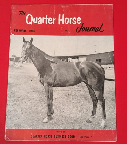 The Quarter Horse Journal - Lot Of 3: Jan / Feb / May 1955 - Rare Vtg Equestrian - Picture 10 of 24