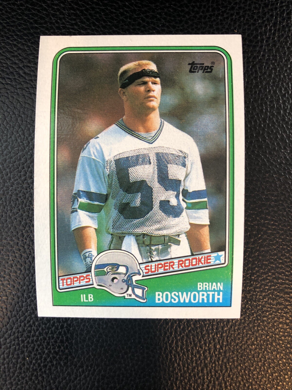 1988 Topps Super Rookie #144 Brian Bosworth Rookie Card RC