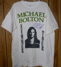 Michael Bolton Concert Tour Signature Unisex T-Shirt All Size BT370