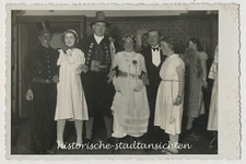 Munich Carnival - Club of the Unkissed Chimney Sweep Angel Baby Photo 1920s