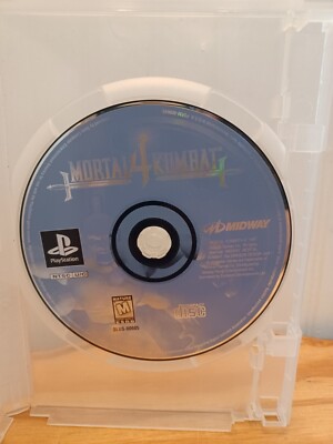 Mortal Kombat 4 Sony Playstation 1 PS1 Disc Only Tested Working See Photos 