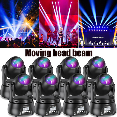 70W Moving Head Light LED Stage Light Beam Light RGBW DJ Disco KTV Lighting