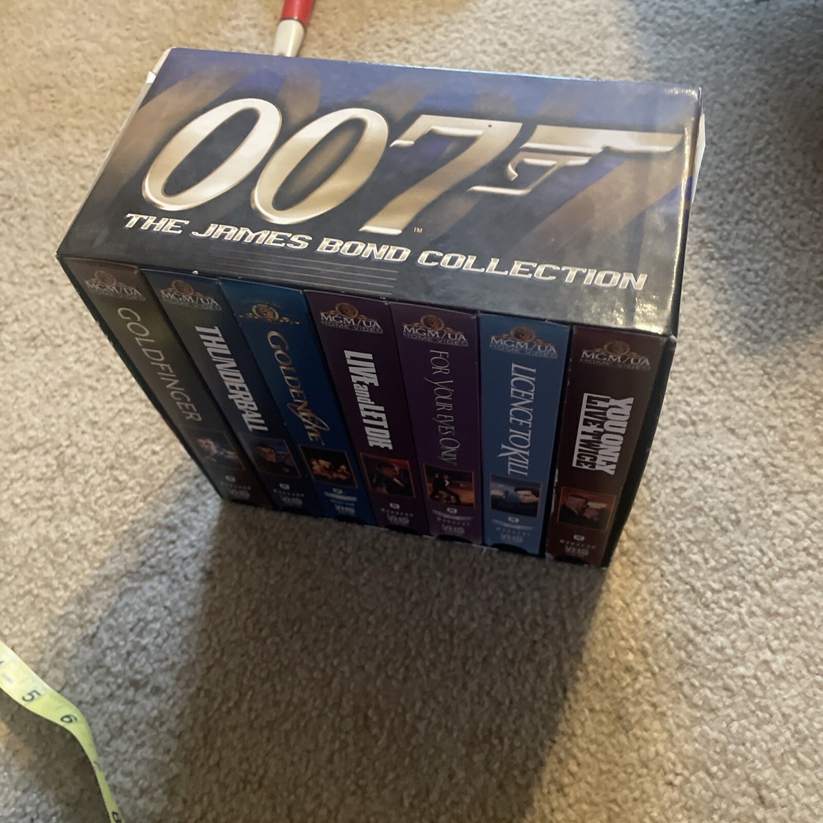 James Bond Collection 007 Gift Set - Vol. 1 (VHS, 1999, 7-Tape Set