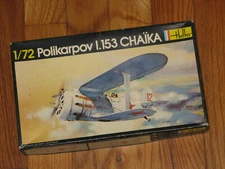 HELLER POLIKARPOV L.153 CHAIKA MODEL KIT