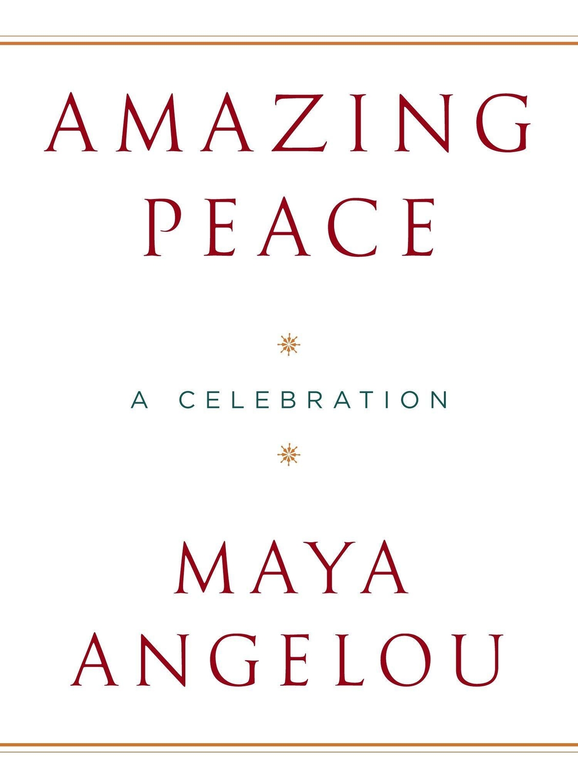 Thumbnail - Amazing Peace: A Christmas Poem | Maya Angelou | Englisch | Buch |