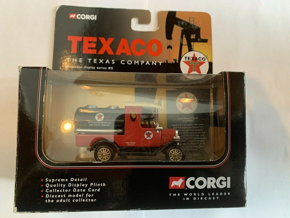 ★商談中★　5379 コーギー フォードソン SAピーコック 5CWT.VAN Corgi TEXACO 1920 Model T Ford Truck The Texas Company Diecast