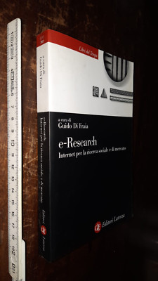 BUCH: E-Research. Internet für Sozial- und Marktforschung Laterza, 2004