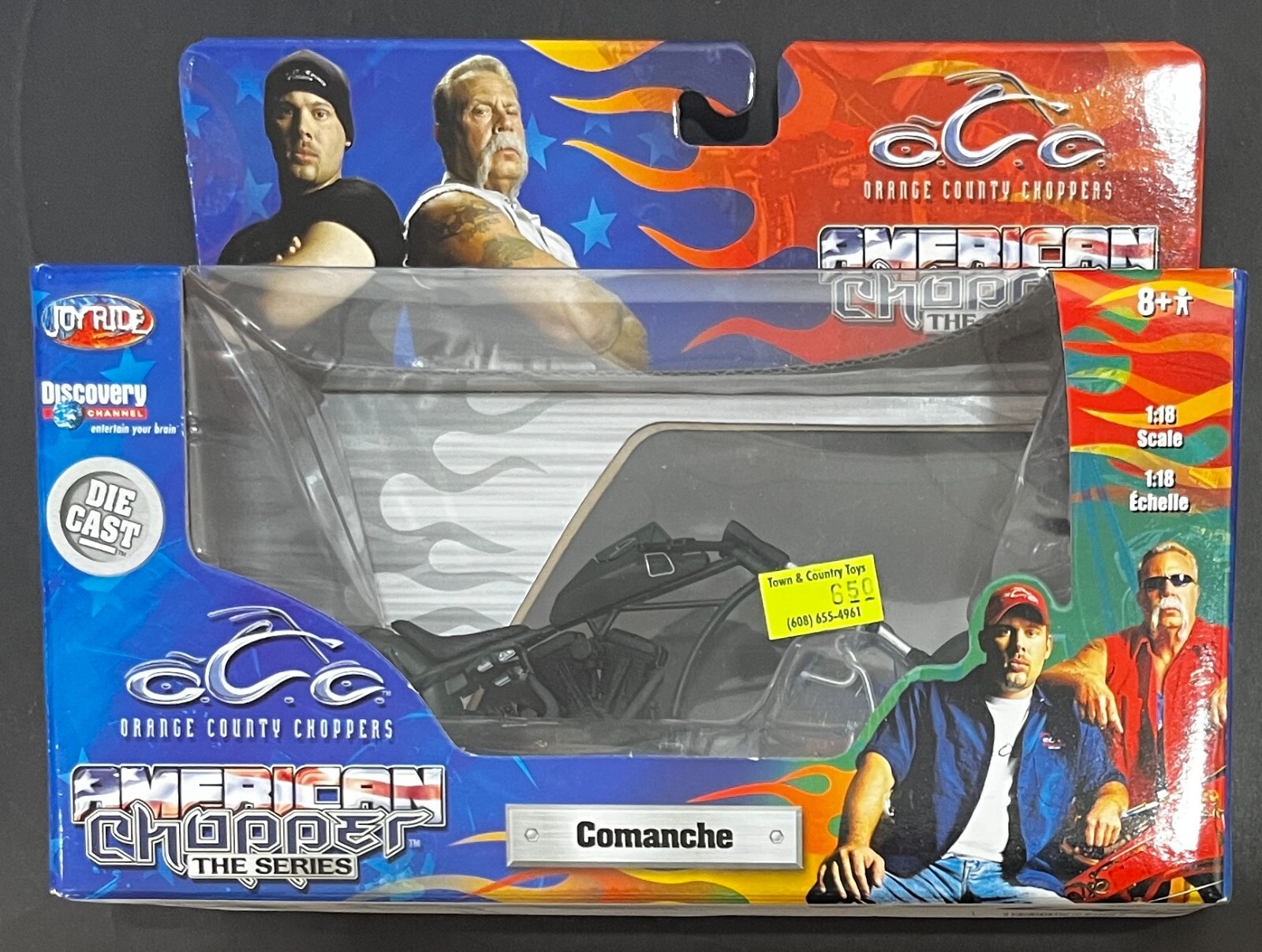 Joyride 2005 Orange County Choppers Comanche 1:18 American Chopper